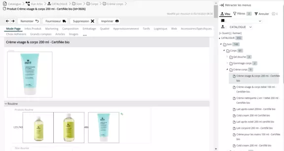 Logiciel Pim activité retail | OneBase