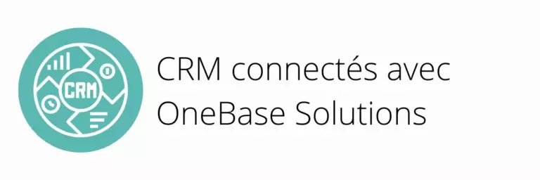 CRM connecté avec le logiciel PIM